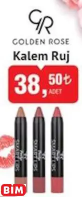 GOLDEN ROSE KALEM RUJ GOLDEN ROSE KALEM RUJ